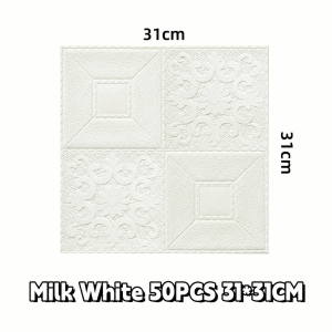 50PCS Waterproof wallpaper design wall decor sticker wall paper  for room decor TV Wall