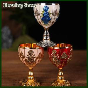 Blowing 30ml Retro Sáng Tạo nhỏ đồ uống rượu cốc Vàng Phong Cách Châu Âu Thanh Nhà