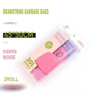 TERPE Trash Bags 20L 30 Bags Fresh Scent Options Lavender Rose Lemon