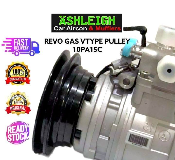 AC Compressor W/ 4-Groove Pulley – 10PA15C Style – Fits Honda Civic Acura Integra 1990-2005
