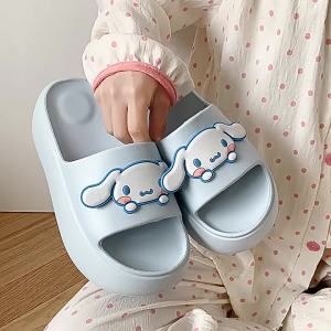 [Free Shipping] Thick-Soled Height-Increasing Slippers For Women 2025 New Style Suitable For Home Indoor Use And Students With Non-Slip EVA Soles Also Suitable For Outdoor Wear And Use In Supermarkets
