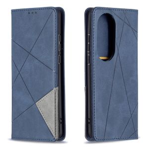 For Huawei P50 P40 P30 Pro Phone Case Magnetic Leather Wallet Card Slot Fashion Flip Cover Casing