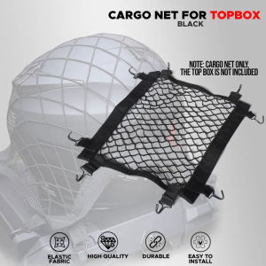 【COD/Original】GARTERIZED TOP BOX CARGO NET WITH HOOK MKT-9121 UNIVERSAL FOR MOTORCYCLE TOP BOX LUGGAGE SPEEDMOTO