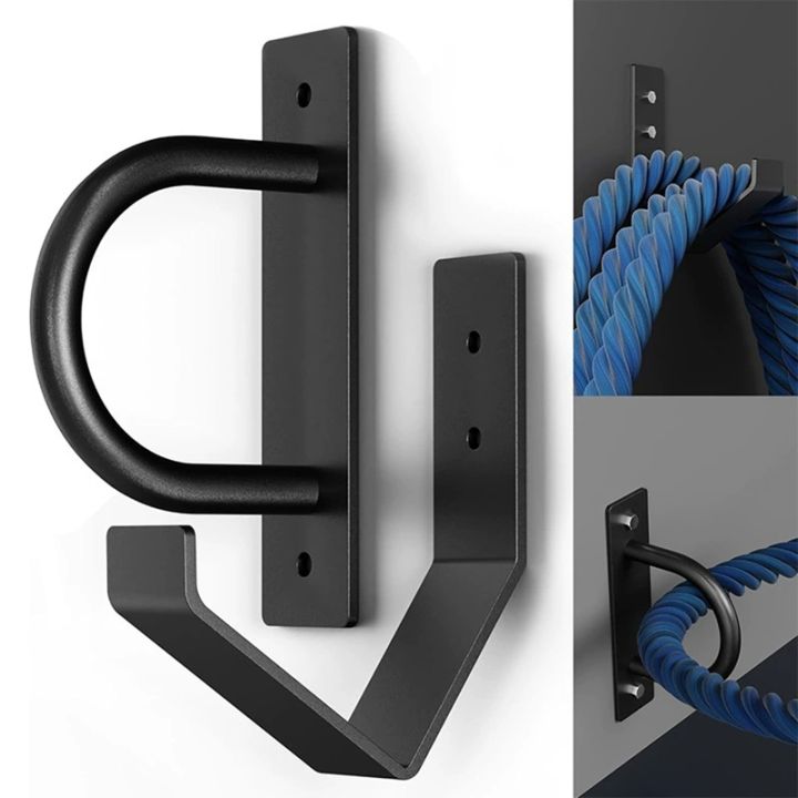 Rope Wall Anchor Kit Wall Mounted Training Rope Storage Tool Fitness ...