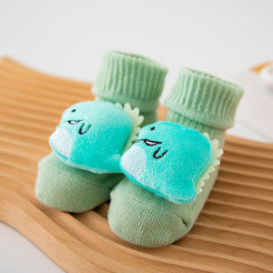 ถุงเท้าเด็ก หน้าสัตว์แสนน่ารัก นุ่มสบาย ระบายอากาศ ผ้ายึดหยุ่นแต่ไม่ย้วยง่าย JSZ-01