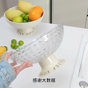 Serving Plate Dried Plate Dessert Tray Trinket Dish Round Candy Organizers Decorative Serving Tray