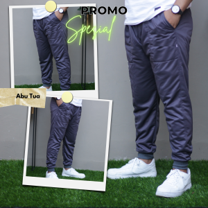 CELANA JOGGER PANJANG POLOS SWEATPANTS TRAINING DEWASA PRIA WANITA JUMBO SIZE M SAMPAI XXL JOGER OLAHRAGA GYM BAHAN LOTTO