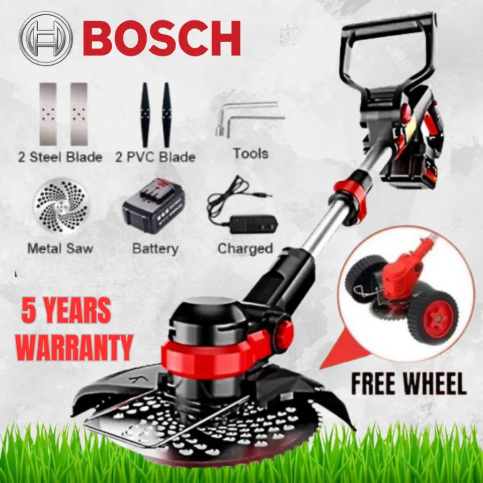 Grass cutter Cordless Rechargeable Electric Lawn Mower Grass Trimmer  Automatic Release Home Garden