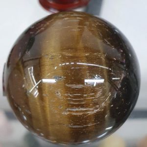decorations display Crystal sphere tiger eye