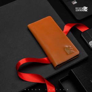 Reven Leather Jakarta - Apollo Wallet Dompet Panjang Pria Kulit Dompet Panjang Cowo Simpel Praktis