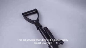 Portable 16"-24" Adjustable Mobility Aids Tool Standing Assist Devices for Elderly & Seniors Get up from Floor or Ground Stand Assist for Couch Devices to Lift Elderly Off Floor 7 Inch Base