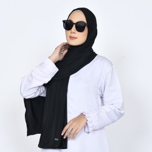 JILBAB PASHMINA INSTAN NEW NORMAL HIJAB MASKER / PASTAN ROYAL JERSEY