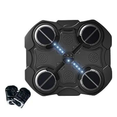 SHENJIN Thickened Smart Music Boxing Machine Noise Reduction Wall Mounted Boxing Wall Target Childrens Toy Speed Adjustment Reaction Training Equipment Adult/Children