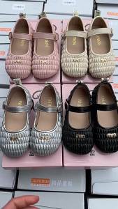[Free Shipping] ChildrenS Leather Shoes For Spring And Autumn Korean Style Girls Small Leather Shoes Princess Flats Comfortable Baby Loafers