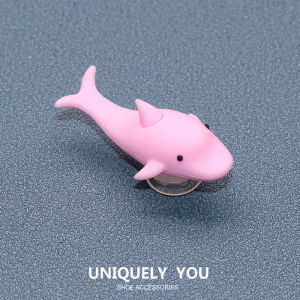 Cross shoes charm charm Shoe Buckle Hole Shoe Accessories 3D Three-Dimensional Luminous Dolphin Fashion Shoes Accessories