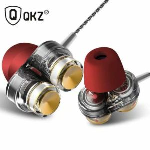 Headset QKZ KD7 original Dual Driver Sport Gaming earphone with mic