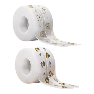 Vô Hình Đồ Nội Thất Đồ Che góc cạnh an toàn 2Mm Dày PVC Bumper Pad Với Chống Lột Rãnh Thiết Kế Cho Trẻ Sơ Sinh Nhà Bảo Vệ