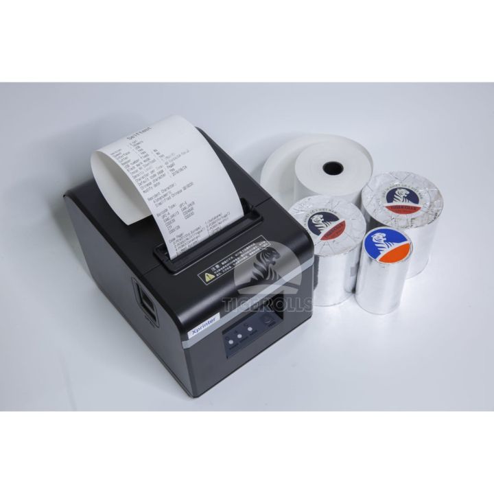 Giấy in nhiệt dùng in hóa đơn, in bill khổ K80 K57/58 | Lazada.vn