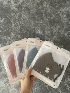 Khẩu Trang Vải 3D Nữ Dễ Thương – Form Chuẩn Dây Điều Chỉnh Vải Gân Mềm – Họa Tiết Dễ Thương