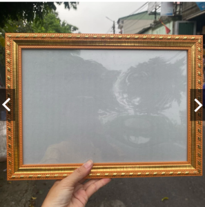 Khung bằng khen khổ giấy A4 lọt lòng: 21x30cm