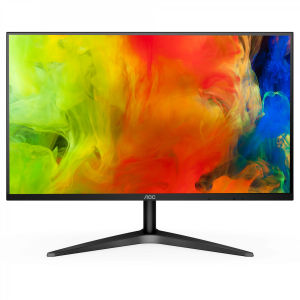 *Local SG Seller* AOC 27" Monitor (27B1H) IPS FHD LED 75HZ VGA HDMI | 1920x1080 at 60 Hz | 3-sides borderless design an ultra slim profile with 13 mm thickness and Full HD resolution on its 27" IPS panel