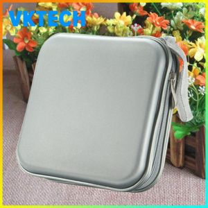 [Vktech] Portable 40pcs CD DVD Wallet Storage Organizer Case with Clear Labeling and Secure Closure for Easy Disc Management