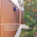 WPC Fluted Wall Panel / Wall Panel / Outdoor Wall Panel / Fence Panel / Privacy Panel / WPC Weatherproof Panel / Waterproof Wall Panel. 