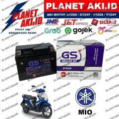 Aki Motor Suzuki Address GTZ5S Accu Kering MF Aki Motor 12V Dengan