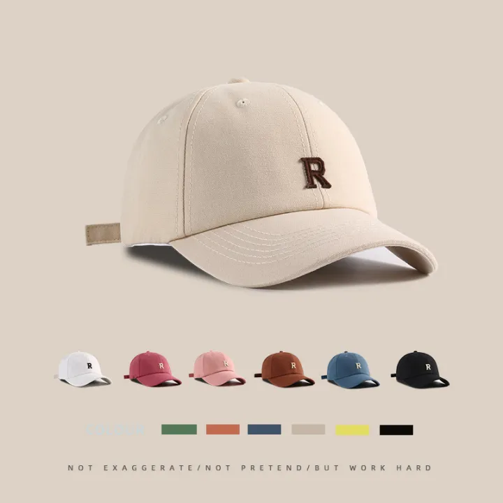 Plum%20Color%20R-Style%20Baseball%20Unisex%20Summer%20Trendy%20Korean%20Style%20Hip%20Hop%20Hat%20for%20Men%20and%20Women%20Fashion%20Cap%20-%20Image%204