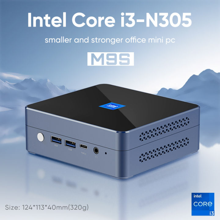 2024 m9s mini pc 12th gen intel i3 n305 n200 ddr5 pcie3 0x4 2xi226 v 2