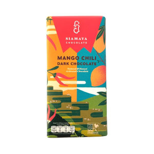 Siamaya chocolate ดาร์กช็อกโกแลตมะม่วงพริกเกลือ Dark chocolate Mango Chili (75g)