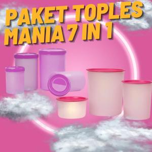 CPM PAKET TOPLES MANIA 7 IN 1 (RUBY UNGU & TRIO SAVINA PINK )