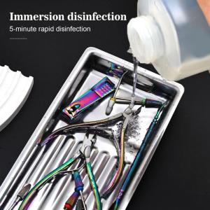 Professional Nail Art Tool Disinfections Tray Durability Steel Sterilizings Tray Wide Compatibility NonSlip Surfaces