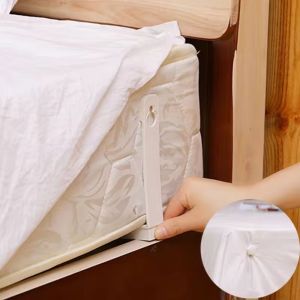 4Pcs Portable Non-slip Bed Sheet Clip Invisible Anti-run Bed Sheet Buckle Quilt Sheet Holder Quilt Fixing Tool h260612
