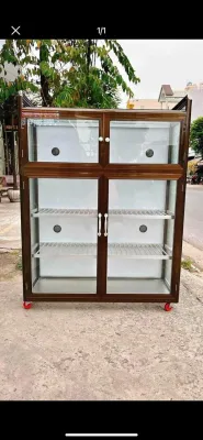 THANH LÝ TỦ CHÉN BÁT NHÔM KÍNH GIÁ RẺ