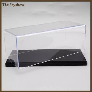 [The Fayshow] 1:43 Car Model Display Box Transparent Protective Case Acrylic Dust Hard Cover Storage Holder
