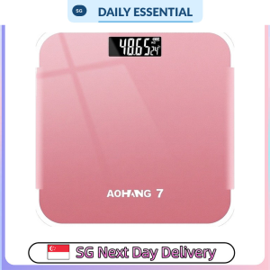 【DAILY ESSENTIAL】 AOHANG 7 Digital Body Weight Scale | USB Rechargeable
