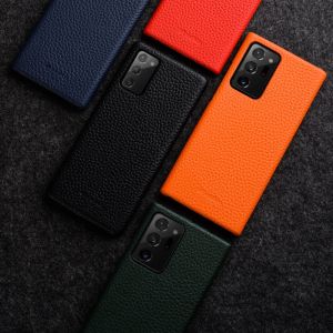 เคสหรูหราหนังสัตว์แท้สำหรับ Samsung Galaxy S23 Ultra S22 Ultra