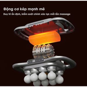 Máy Massage Đa Đầu 16 Đầu 9 Mức Lực | Máy Mát Xa Cầm Tay Cổ Vai Gáy Lưng Chân Sau Tập Luyện