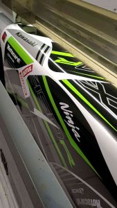 Decal Striping Ninja 150 RR SE 2015 Semi Full Stiker Variasi Motif Grafis ZX