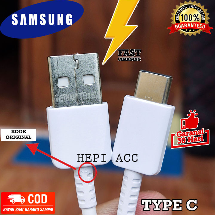 KABEL DATA SAMSUNG A51/A52/A53/A31/A32 /A12/S8/S9/S10/NOTE 7/8/A20/