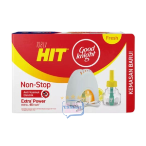 Hit Non Stop Set Alat + Refill - Hit Anti Nyamuk Elektrik Dengan Kabel