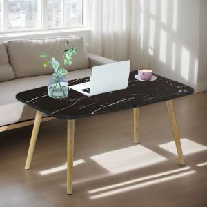 Meja Tamu Minimalis Elegan Meja Kopi Minimalis Modern Meja Multifungsi 60x110