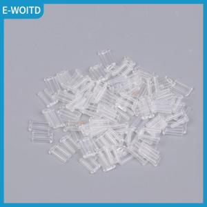 【E-WOITD】 100pcs Rimless Glasses Double Rubber Plug Lock Bushings Eyeglasses Plastic Double Bushing Pins Repair Eyewear Accessories