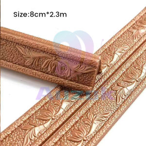 AU. Wall Skirting Line Wallpaper 3D Foam Border Waist Line Decoration 230cmx8cm