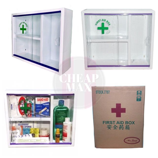 Eason%20Mall%20COD%20#7707%20First%20Aid%20Kit%20Box%20Wall-Mounted%20Medicine%20Cabinet%20With%20Screws%20(Box%20Only)%20-%20Image%203