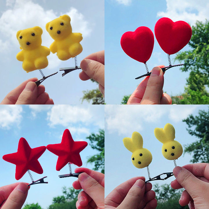 🌟 Kẹp Tóc Gà Con Bằng Vải Nhung Lông Dễ Thương Cho Trẻ Em Đồ Chơi Trẻ ...