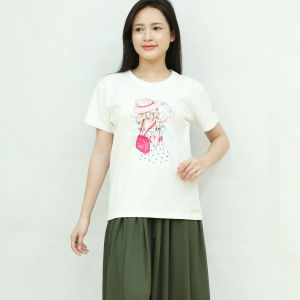 Áo Thun Nữ Hàng Hiệu Sure Hình Cô Gái Cá Tính