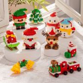Santa Claus Christmas tree building blocks a variety of styles to choose from boys and girls gift toys(NO BOX)