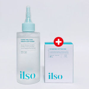 Ilso Sebum Softener 150ml + 40 Cotton Pads | Super Melting Sebum & Blackhead Remover